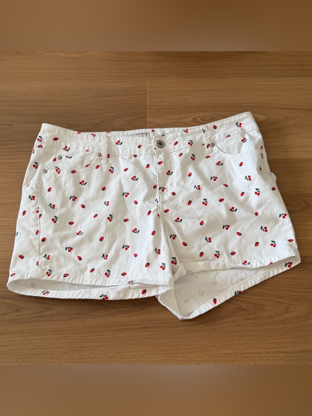 Torrid Cherry Print Shorts